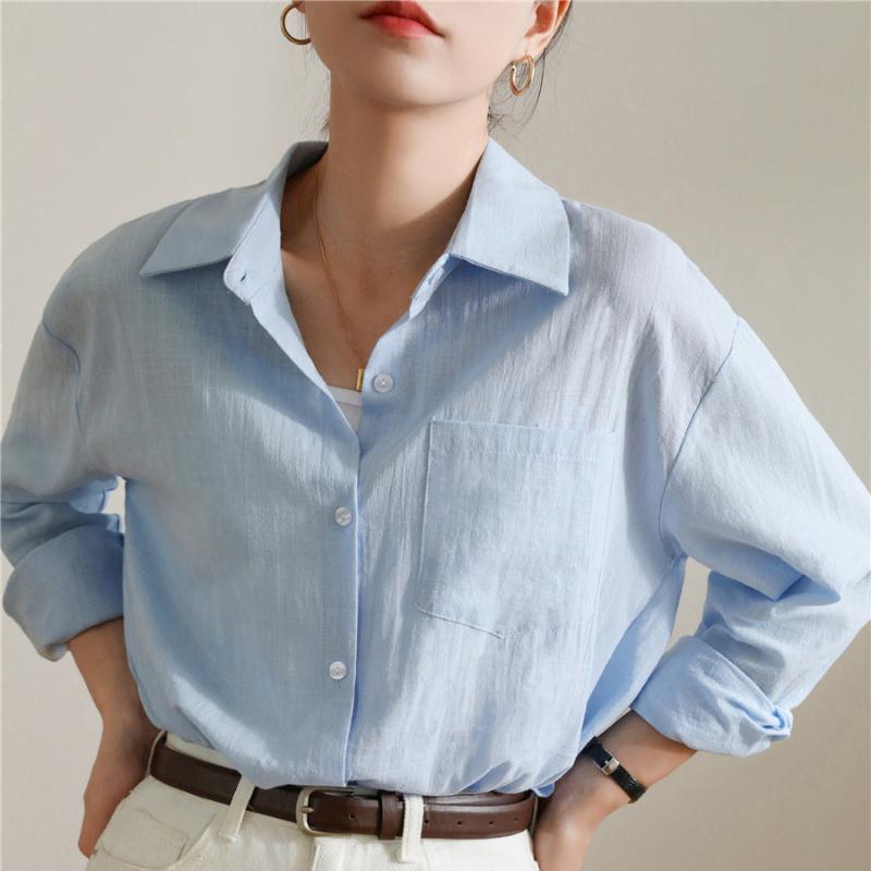 Fenna™ | Estate Lady Linen Shirt