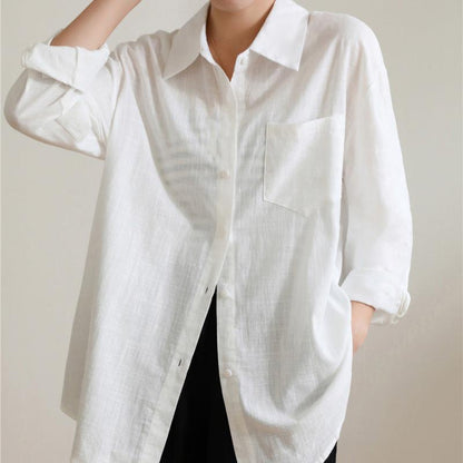 Fenna™ | Estate Lady Linen Shirt